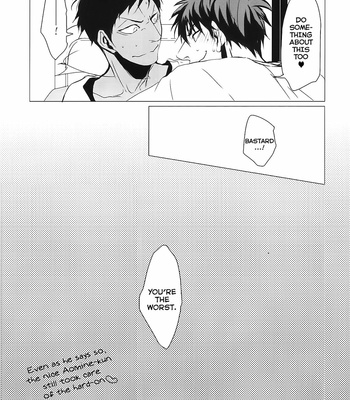 [Kiminama/ Rokuro] Kuroko no Basuke dj – Chikan Densha (Molester Train) [Eng] – Gay Manga sex 16