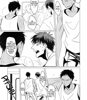 [Kiminama/ Rokuro] Kuroko no Basuke dj – Chikan Densha (Molester Train) [Eng] – Gay Manga sex 4