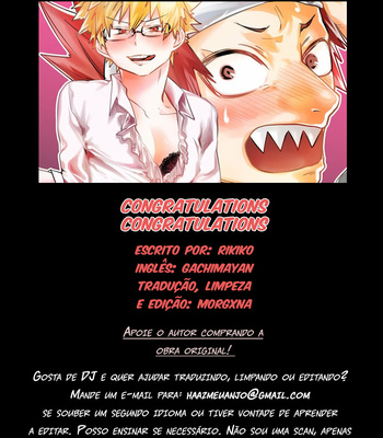 [Rikiko] Congratulations Congratulations – Boku no Hero Academia dj [PT-BR] – Gay Manga sex 26