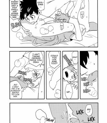 [PLUS+TASU] Boku no Hero Academia dj – 100 [Eng] – Gay Manga sex 7