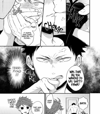 [Negishio Gyuutan (Benio)] Words Can Lead to Disasters – Haikyuu!! dj [Eng] – Gay Manga sex 4