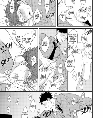 [Negishio Gyuutan (Benio)] Words Can Lead to Disasters – Haikyuu!! dj [Eng] – Gay Manga sex 16