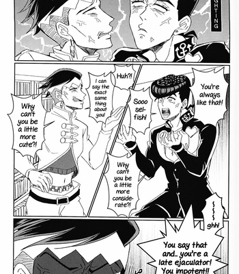 [G.C.P (Aro)] Ijiwaru Shinaide Dakishimete yo – JoJo’s Bizarre Adventure dj [Eng] – Gay Manga sex 11