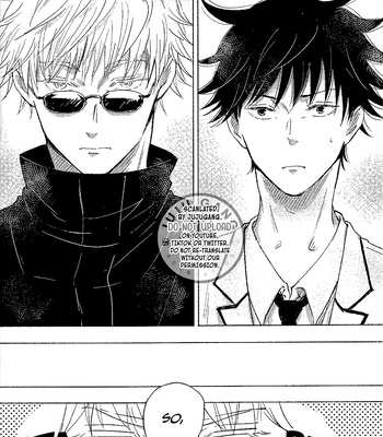 [carbonated (soda)] Contradictory Student – Teacher Relationship – Jujutsu Kaisen dj [Eng] – Gay Manga sex 13