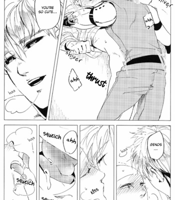 [Hishigata no Konchu] Delicious Yagi Milk – One Punch Man dj [Eng] – Gay Manga sex 40