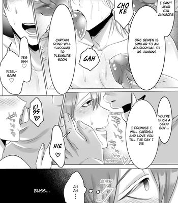 [Ayatsuki Yasei] Manga Version The Ultimate Pleasure of an Orc’s Cattle Knight (Uncensored) [Eng] – Gay Manga sex 21