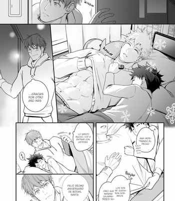 [Meisho Hanten] Uchi no futari no santasan [Esp] – Gay Manga sex 10