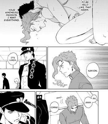 [Asabatrophy] Embarrassing Happy Thing – JoJo’s Bizarre Adventure dj [Eng] – Gay Manga sex 10