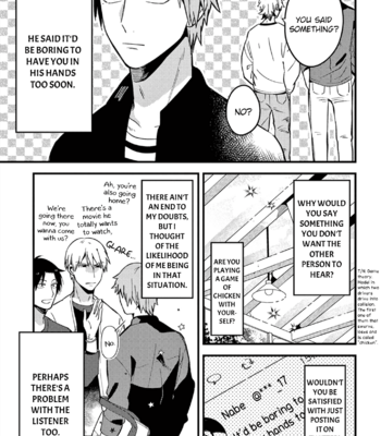 [Konkichi] Zettai BL ni Naru Sekai Vs Zettai BL ni Naritakunai Otoko [Eng] – Gay Manga sex 33