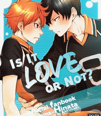 [Megumi / Rakugaki] Koi ka Ina ka – Haikyuu!! dj [Eng] – Gay Manga thumbnail 001