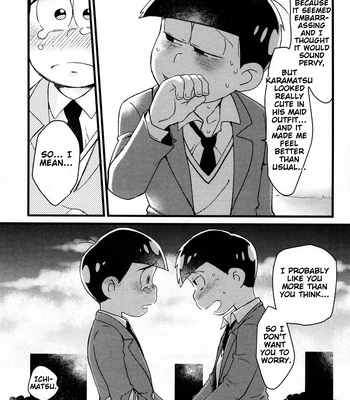 [MatsuCha. (Maccha)] KaraIchi Cross-Dressing Attack – Osomatsu-San dj [Eng] – Gay Manga sex 19