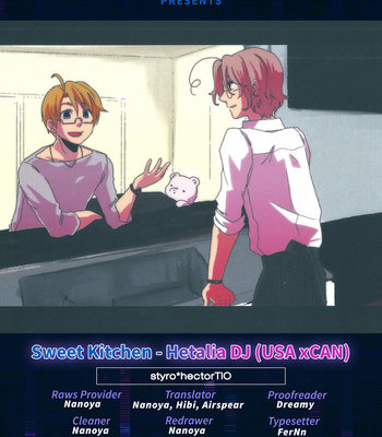 [styro_hectorTIO] Sweet Kitchen – Hetalia dj [Eng] – Gay Manga thumbnail 001