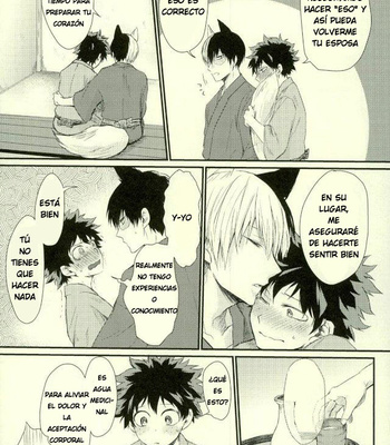 [Nakazawa] Kitsune and Villager – Boku no Hero Academia dj [Esp] – Gay Manga sex 36