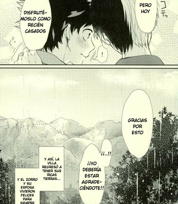 [Nakazawa] Kitsune and Villager – Boku no Hero Academia dj [Esp] – Gay Manga sex 54