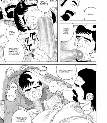 [Tagame Gengoroh] My Best Friend’s Dad Made Me a Bitch [Esp] – Gay Manga sex 19