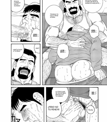 [Tagame Gengoroh] My Best Friend’s Dad Made Me a Bitch [Esp] – Gay Manga sex 20