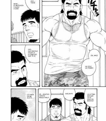 [Tagame Gengoroh] My Best Friend’s Dad Made Me a Bitch [Esp] – Gay Manga sex 4