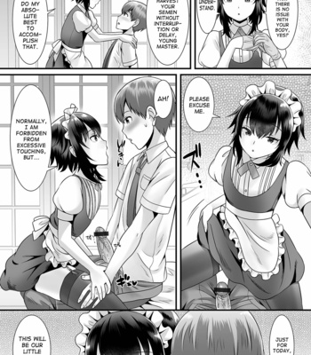 [Palco Nagashima] Seiki Sakushu Maid-san Oshigoto Desu Yo [Eng] – Gay Manga sex 5