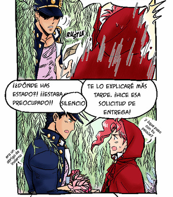 [maiyeng] Joka Red Riding Hood Paro – JoJo’s Bizarre Adventure dj [Esp] – Gay Manga sex 19