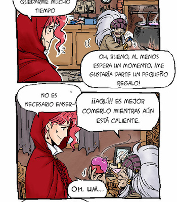 [maiyeng] Joka Red Riding Hood Paro – JoJo’s Bizarre Adventure dj [Esp] – Gay Manga sex 36