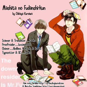 [KUROIWA Chihaya] Mashita no Fudanshi-kun [Eng] – Gay Manga sex 67