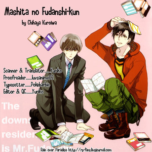 [KUROIWA Chihaya] Mashita no Fudanshi-kun [Eng] – Gay Manga sex 114