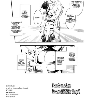 [Sable/Skull9] Issun man – Attack on Titan dj [Eng/Esp] – Gay Manga sex 16