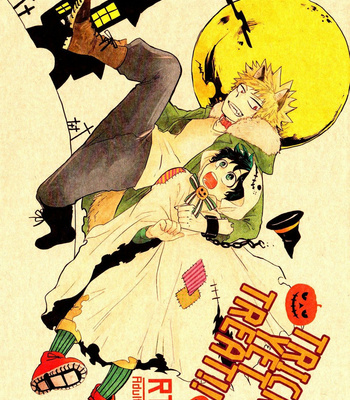 [Kuzutetsu (Nasuo)] Trick Yet Treat – Boku no hero academia [Kr] – Gay Manga thumbnail 001