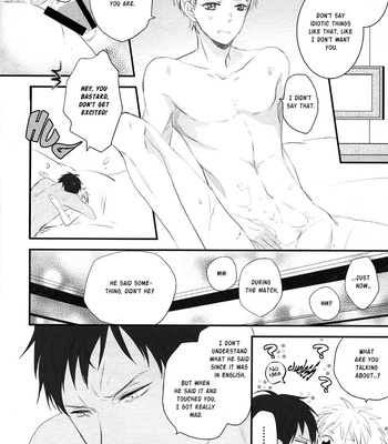 [Aikan Elegy] Lip Service – Kuroko no Basuke dj [Eng] – Gay Manga sex 16