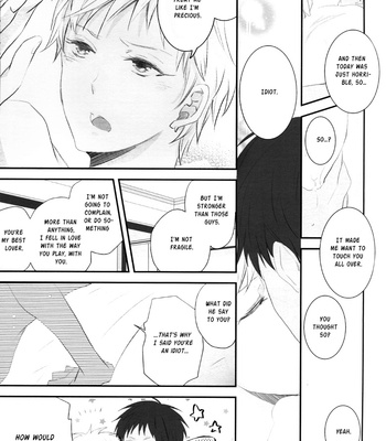 [Aikan Elegy] Lip Service – Kuroko no Basuke dj [Eng] – Gay Manga sex 17
