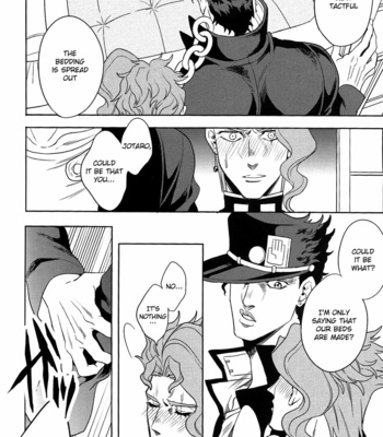 [Amarans] Let’s think about an explanation for these fifty days before going home – Jojo’s Bizarre Adventure dj [Eng] – Gay Manga sex 13