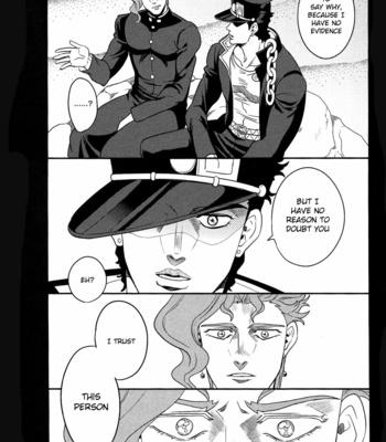 [Amarans] Let’s think about an explanation for these fifty days before going home – Jojo’s Bizarre Adventure dj [Eng] – Gay Manga sex 36