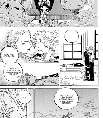 [Hachimaru] One of Him Who Crazy for You – One Piece dj [Eng] – Gay Manga sex 12