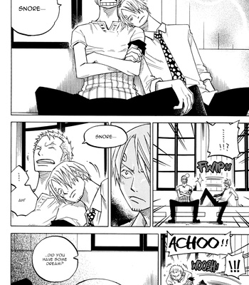 [Hachimaru] One of Him Who Crazy for You – One Piece dj [Eng] – Gay Manga sex 13