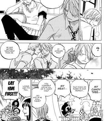 [Hachimaru] One of Him Who Crazy for You – One Piece dj [Eng] – Gay Manga sex 14