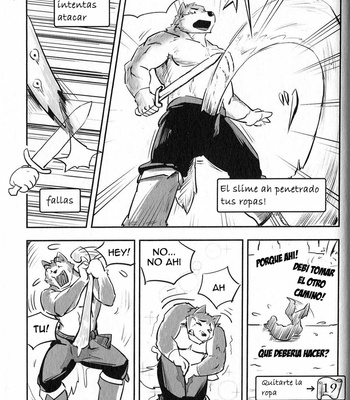 [Furry-Dudedle Studio] Treasure Hunter [Esp] – Gay Manga sex 21