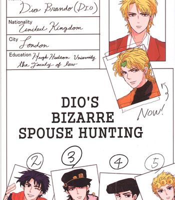 Gay Manga - [Manakon] DIO’s Bizarre Spouse Hunting – JoJo dj [CN] – Gay Manga