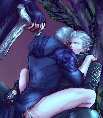 [Minicooly] Vergil x V x Nero fancomic – Devil May Cry 5 dj [Eng] – Gay Manga sex 2