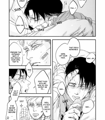 [ikichi8 (tkjn)] Under His Spell – Attack on Titan dj [Eng] – Gay Manga sex 14