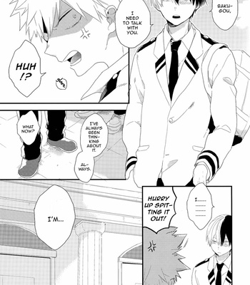 [Kushiyabu/ Kuroda] Boku no Hero Academia dj – Bakugou Omae no Koto ga [Eng] – Gay Manga sex 4