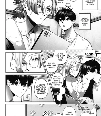 [Meiru Meiru Happy/ Tokkan Kouji] Don’t Show Me Lovevision – Blue Lock dj [Eng] – Gay Manga sex 36