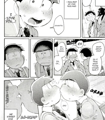 [Momoiro-netsuduki (Kisaki Nana)] Our future seen in blue light effects is – Osomatsu-San dj [Eng] – Gay Manga sex 11