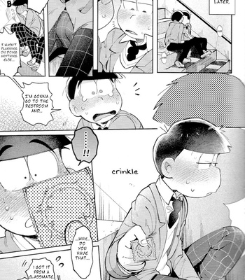 [Momoiro-netsuduki (Kisaki Nana)] Our future seen in blue light effects is – Osomatsu-San dj [Eng] – Gay Manga sex 12