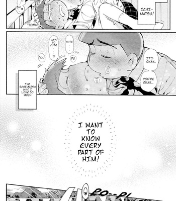 [Momoiro-netsuduki (Kisaki Nana)] Our future seen in blue light effects is – Osomatsu-San dj [Eng] – Gay Manga sex 17