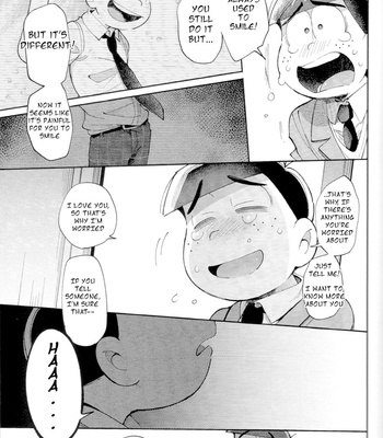[Momoiro-netsuduki (Kisaki Nana)] Our future seen in blue light effects is – Osomatsu-San dj [Eng] – Gay Manga sex 42
