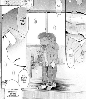 [Momoiro-netsuduki (Kisaki Nana)] Our future seen in blue light effects is – Osomatsu-San dj [Eng] – Gay Manga sex 47