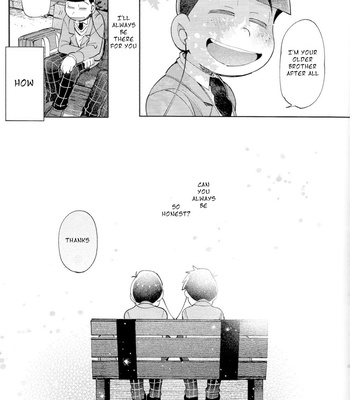 [Momoiro-netsuduki (Kisaki Nana)] Our future seen in blue light effects is – Osomatsu-San dj [Eng] – Gay Manga sex 50
