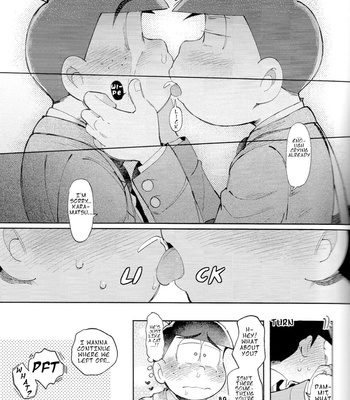 [Momoiro-netsuduki (Kisaki Nana)] Our future seen in blue light effects is – Osomatsu-San dj [Eng] – Gay Manga sex 52