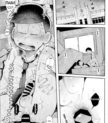 [Momoiro-netsuduki (Kisaki Nana)] Our future seen in blue light effects is – Osomatsu-San dj [Eng] – Gay Manga sex 62
