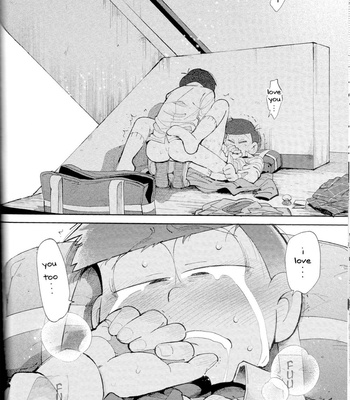 [Momoiro-netsuduki (Kisaki Nana)] Our future seen in blue light effects is – Osomatsu-San dj [Eng] – Gay Manga sex 65